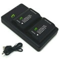 thumbnail image 1 of Replacement for Panasonic Lumix S9 Battery (2-Pack, 2250mAh) and USB-C Dual Charger, 1 of 3