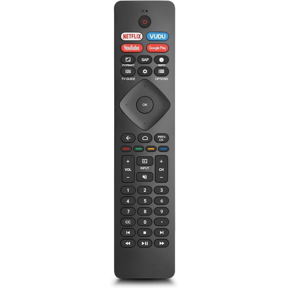 Replacement for Philips Smart TV Remote Control,Universal for Philips 4K UHD Android Smart TVs