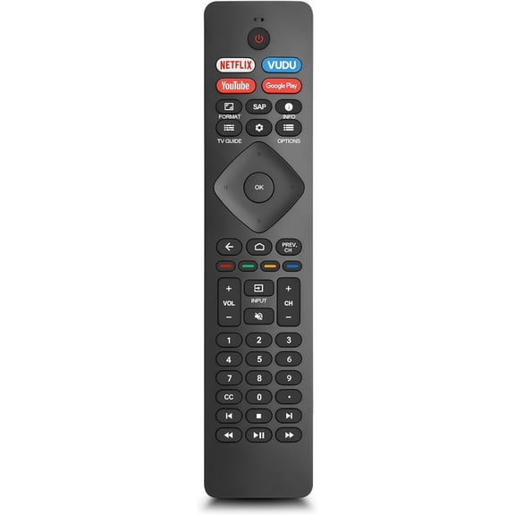 Replacement for Philips Smart TV Remote Control,Universal for Philips 4K UHD Android Smart TVs