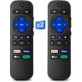 thumbnail image 1 of Replacement for Roku-TV-Remote, Compatible for /Onn/Sharp Roku Series Smart TVs【Pack of 2】, 1 of 4