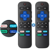 Replacement for Roku-TV-Remote-Control,for TCL Roku for Hisense Roku for Onn Roku Series Smart TVs(NOT for Roku Stick and Box)【Pack of 2】