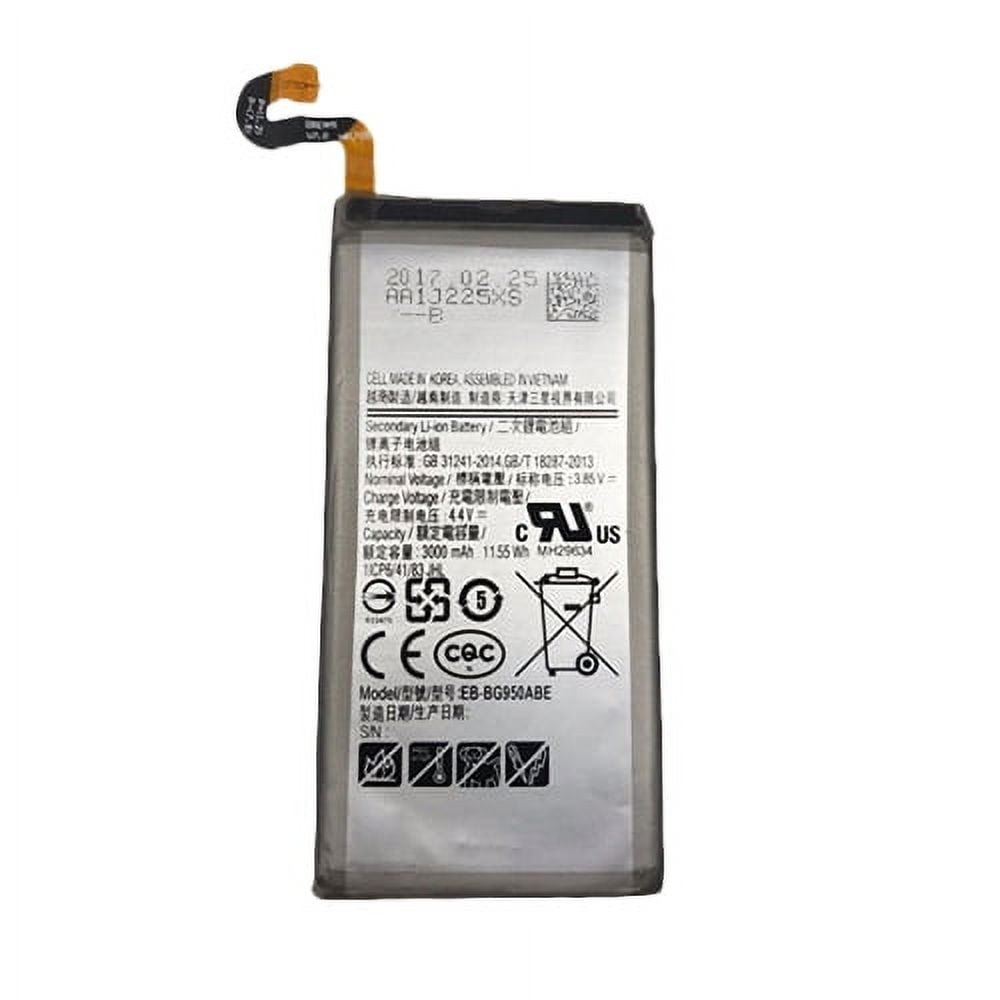 lineal Bug faldskærm Replacement for Samsung Galaxy S8 Battery 3000mAh EB-BG950ABE G950W -  Walmart.com