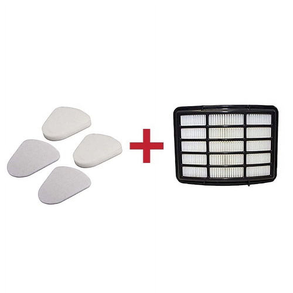 Replacement for Shark XFF350 Vacuum Filter w/ Free XHF350 HEPA Filter