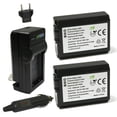thumbnail image 1 of Replacement for Sony Alpha ILCE-5100 Battery (2-Pack, 1300mAh) and Charger, 1 of 3
