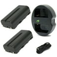 thumbnail image 1 of Replacement for Sony CCD-SC7 Battery (2-Pack, 2600mAh) and Dual Charger, 1 of 3