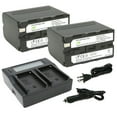 thumbnail image 1 of Replacement for Sony CCD-TR1 Battery (2-Pack, 8500mAh) and Dual Charger, 1 of 3