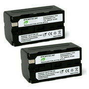 Replacement for Sony CCD-TR67 Battery 2-Pack, 4900mAh, L-Series