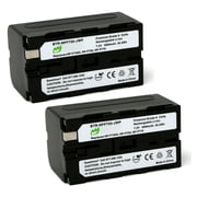 Replacement for Sony CCD-TR67 Battery 2-Pack, 4900mAh, L-Series