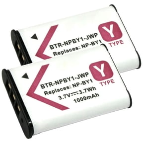 Replacement for Sony HDR-AZ1 Action Cam Mini Battery (2-Pack, 1000mAh)
