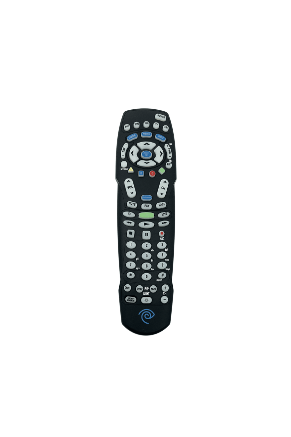 RC122 Universal Remote Control with Blue Logo, 1-pack