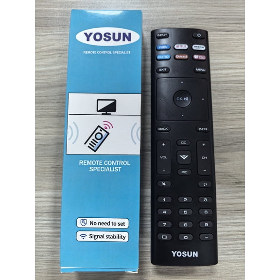 Replacement for VIZIO Smart TV Remote Control Compatible with VIZIO LED LCD QLED TVS