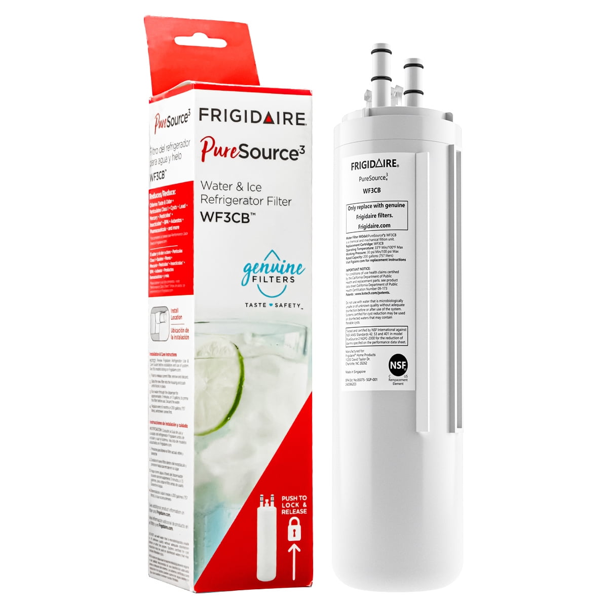 WF3CB by Frigidaire - Frigidaire PureSource® 3 Water and Ice