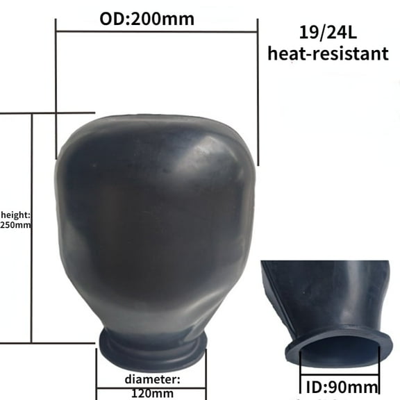 Replacement membrane pressure tank vessel expansion for hot cold water auto pump rubber air bag storage inner tank liner 5L-100L