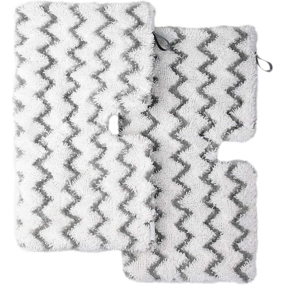 Replacement mop for Shark Steam Mop Pads with Scrub Strips Compatible for Shark Steam Pocket Mop S3500 (2 PC)