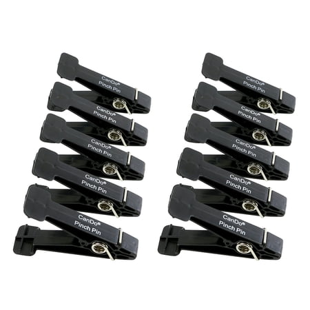 Replacement pinchpins, 10 each, black, x-heavy