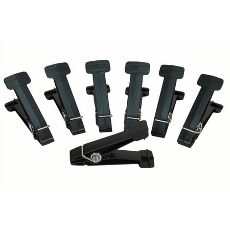 Replacement pinchpins, 7 each, black
