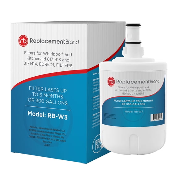 ReplacementBrand 8171413 Comparable Replacement for 8171413 EDR8D1 8171414 46-9002 Refrigerator Water Filter
