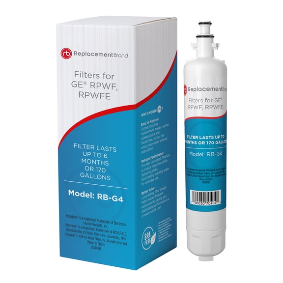 ReplacementBrand RPWF Comparable Replacement for GE RPWF SmartWater Refrigerator Water Filter