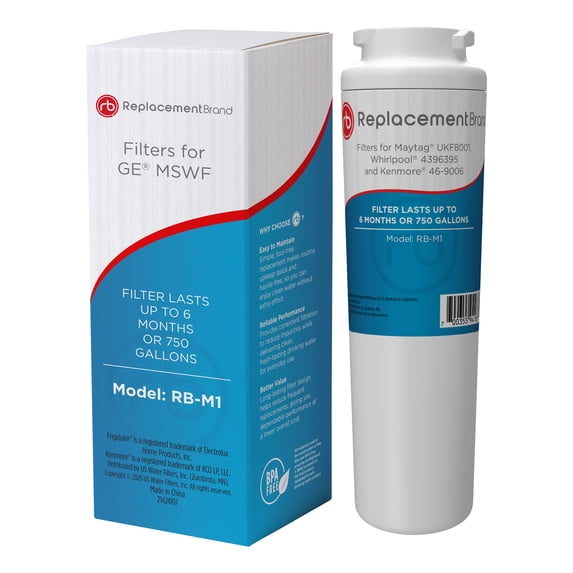ReplacementBrand UKF8001 Comparable Replacement for Maytag UKF8001 EDR4RXD1 4396395 46-9006 Refrigerator Water Filter