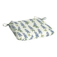 thumbnail image 1 of Mainstays 15.5"D x 17"W Texas Blue Bonnet Rectangle Outdoor Seat Pad (1 Pack), 1 of 9