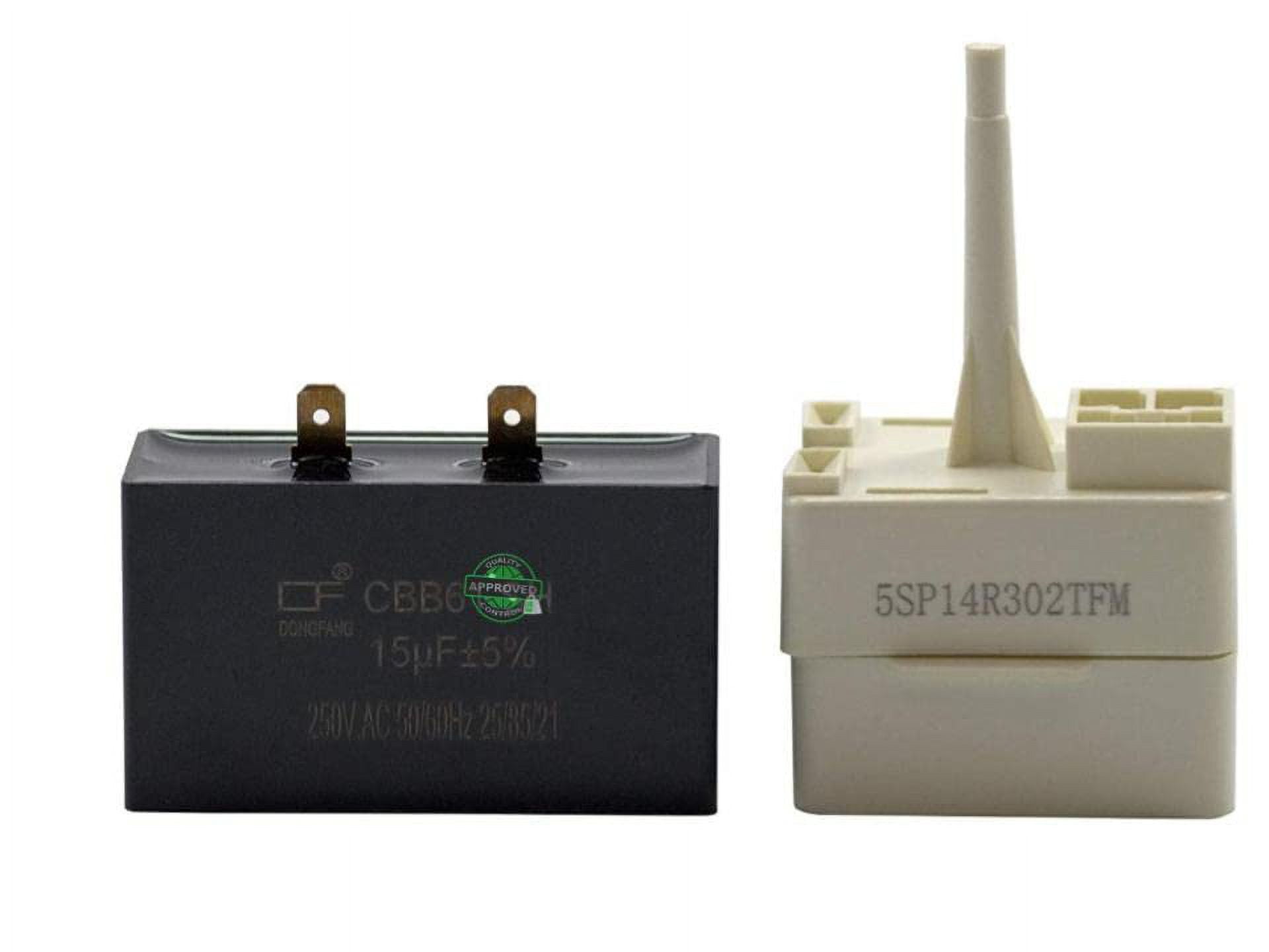 ReplacementParts Refrigerator Compressor Start Relay capacitor