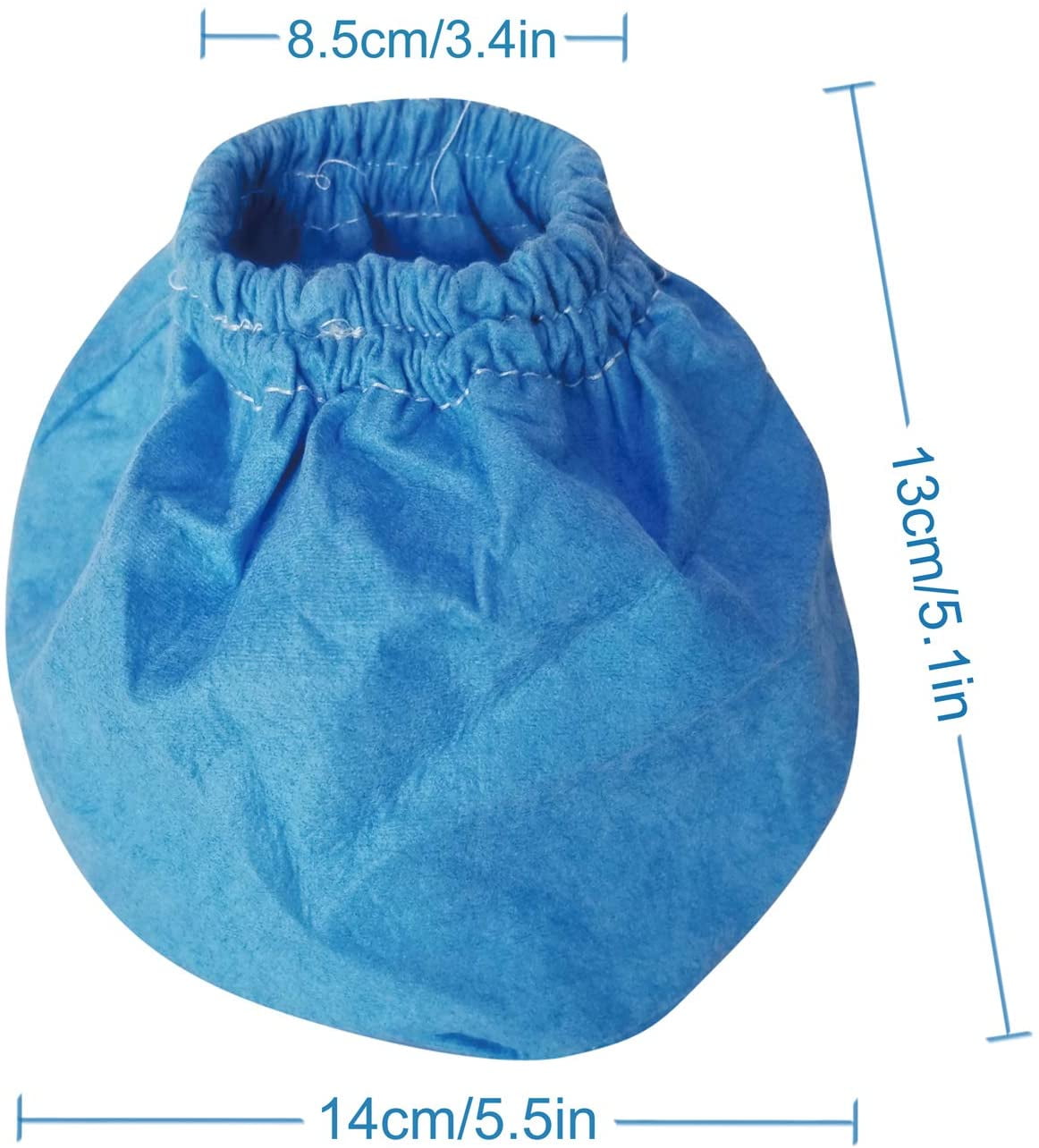 Phoenix Central Vacuum SAC-20 Replacement HEPA Bags - Top Fill, 9-Gallon Cloth Filter Bags, 2-Pack