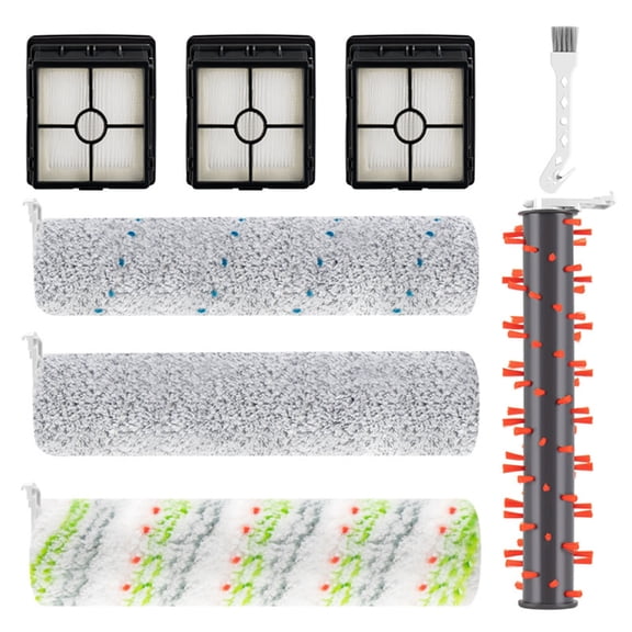 Replacements Parts for CrossWave Cordless 2554 2590 2593 2596 Series Vacuum Cleaner Brushes Roller Filters