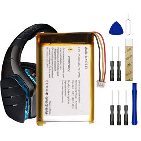Replacemetn Battery 533-000132 For Logitech G933 Artemis Spectrum Headset Tool