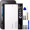 thumbnail image 1 of Replacemetn Battery TLi011A1 For Tracfone Alcatel Onetouch Pixi Glitz A463BG A463 Tool, 1 of 6