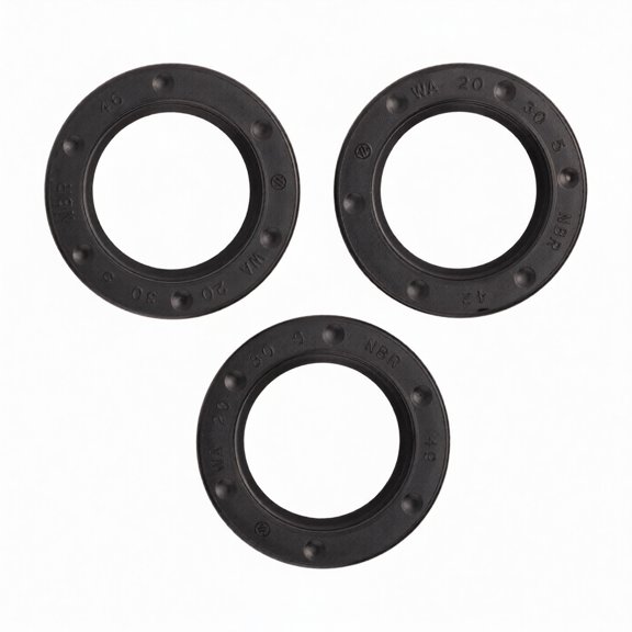 Replaces General Pump Kit 23 Piston Rod OIL SEALS, fits K23 Made in Italy