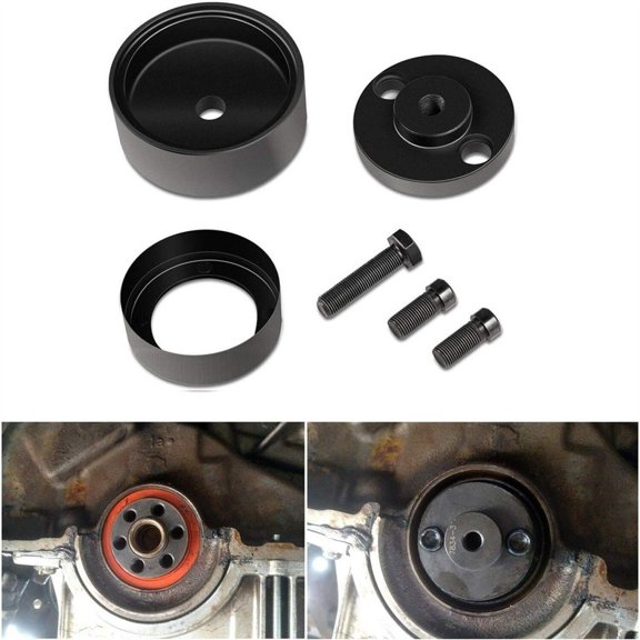 Replaces OTC 7834 303-5524, Ford 4.0L Rear Main Seal Installer Tool with ABS Seal Protector, For Aerostar Ranger Explorer, 1 Set