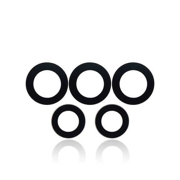 Replacment Back Camera Lens (Glass Only) With Adhesive Compatible For Samsung Galaxy A72 (A725 / 2021) / A52 (A525 / 2021) / A52 5G (A526 / 2021) / A52S 5G (A528 / 2021) (5 Piece Set) (10 Pack)