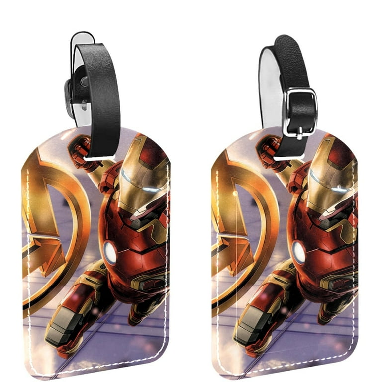Iron man luggage tag clearance