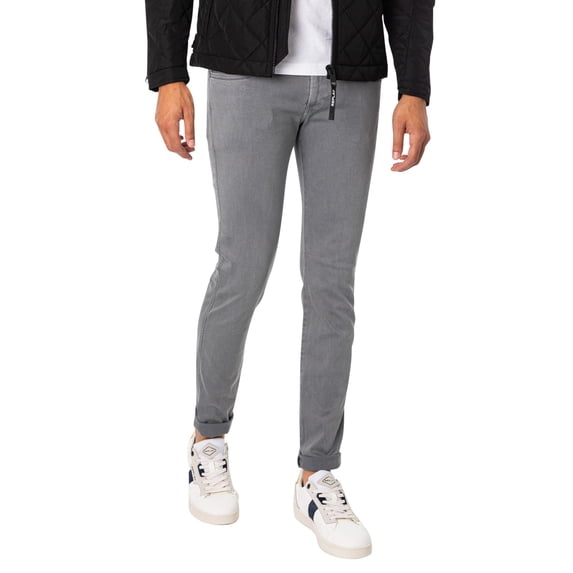 Replay Anbass Hyperflex X-Lite Slim Jeans, Grey