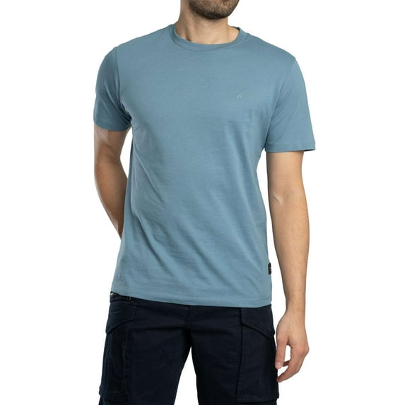Replay Chest Logo T-Shirt, Blue