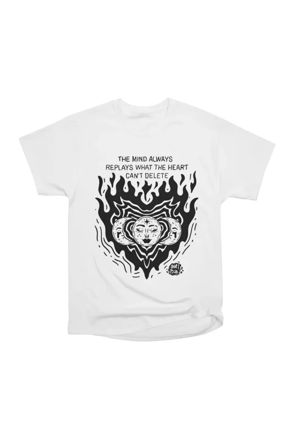 Replaying what the heart cant delete T-Shirt Tee Gift For Him Merch For Her Apparel For Fr