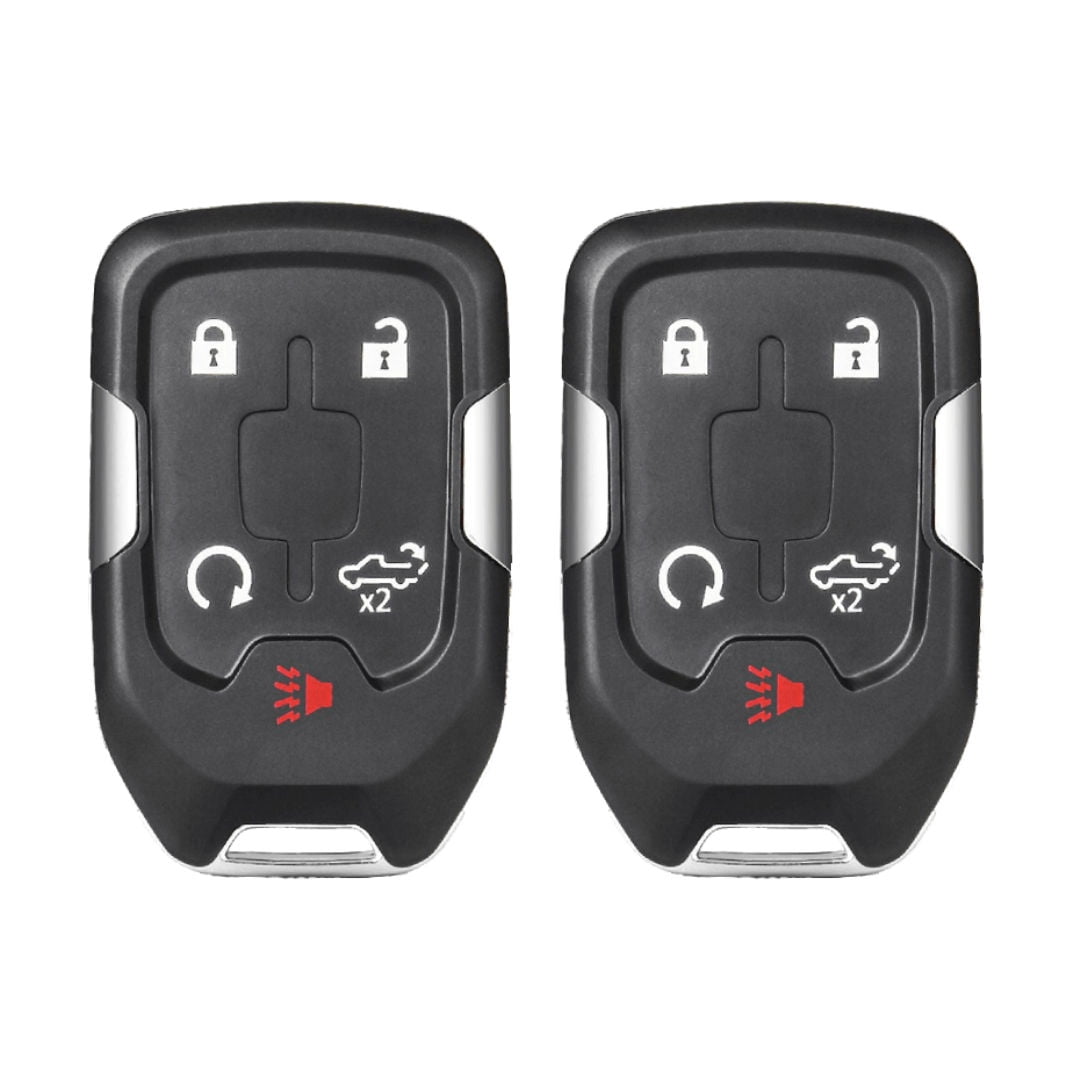 Replcament Smart Key Fob for 2019-2020 Chevrolet Silverado FCC HYQ1EA Part Number 13508398 13529632 Pack of 2