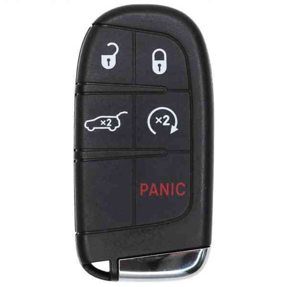 Replcament Smart Key Fob for Dodge Durango 2014-2024 FCC M3N-40821302 M3N40821302 Part Number 68150061 68150061AC 68150061AB 68143505