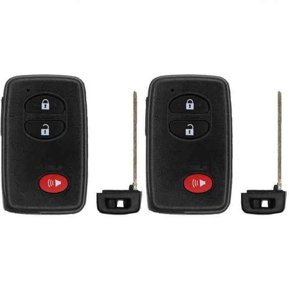 Replcament Smart Key Fob for Toyota RAV4 2012 FCC HYQ14AAB Part Number 89904-48100 89904-06041 89904-07030 Pack of 2