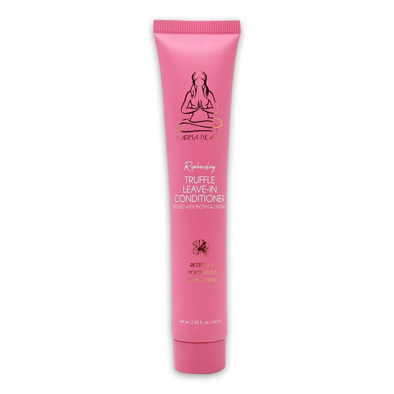 Karma Beauty Replenishing Truffle Leave In Conditioner with Biotin & Keratin | Deep Hydrating Hair Conditioner for Women | Moisturizing Leave In Conditioner for Curly, Wavy, Fine and Frizzy Hair