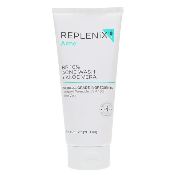 Replenix BP 10% Acne Wash + Aloe Vera 6.7 oz