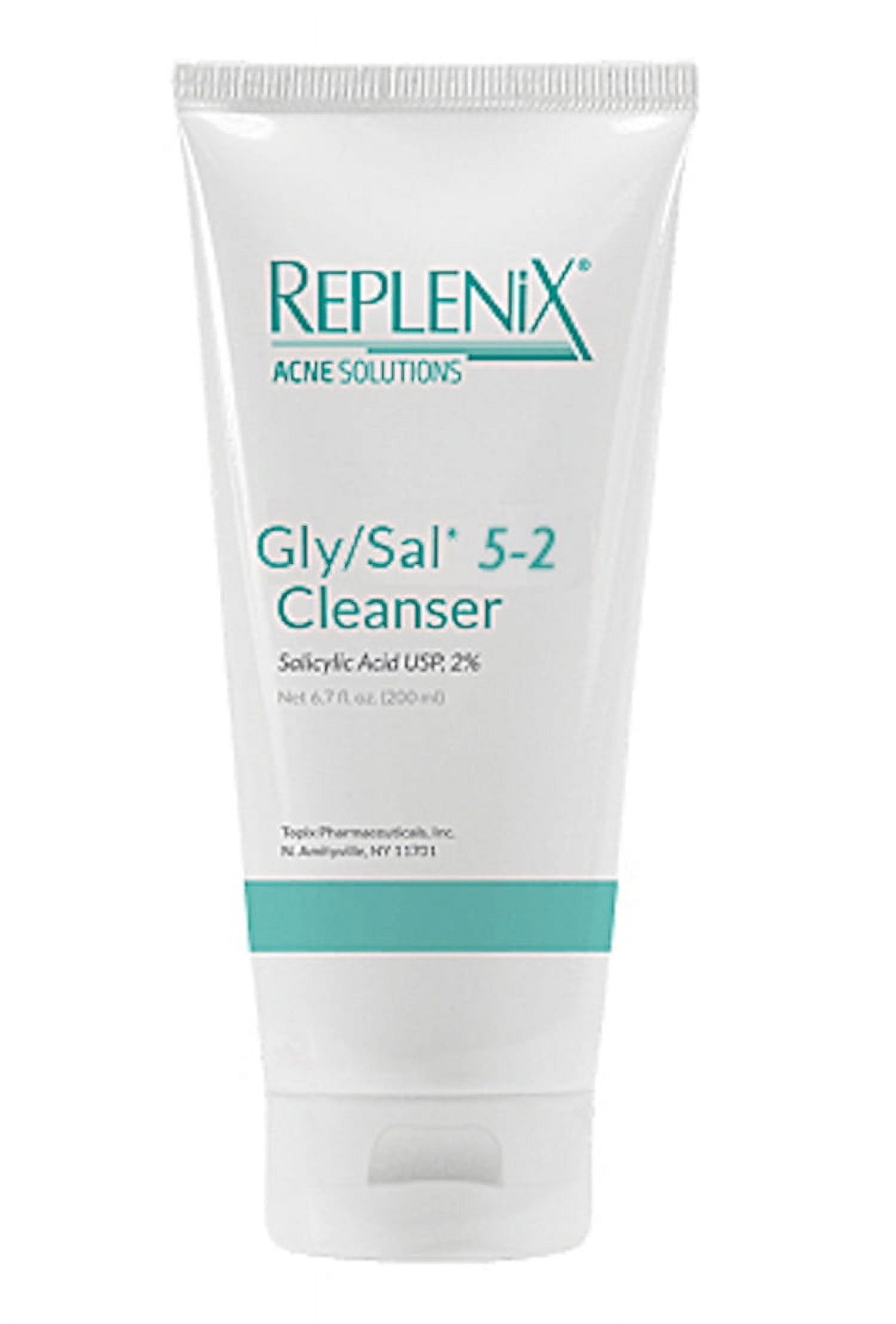 Replenix Gly Sal 5 2 Facial Cleanser Face Wash for Acne Prone Skin 6.7 Oz