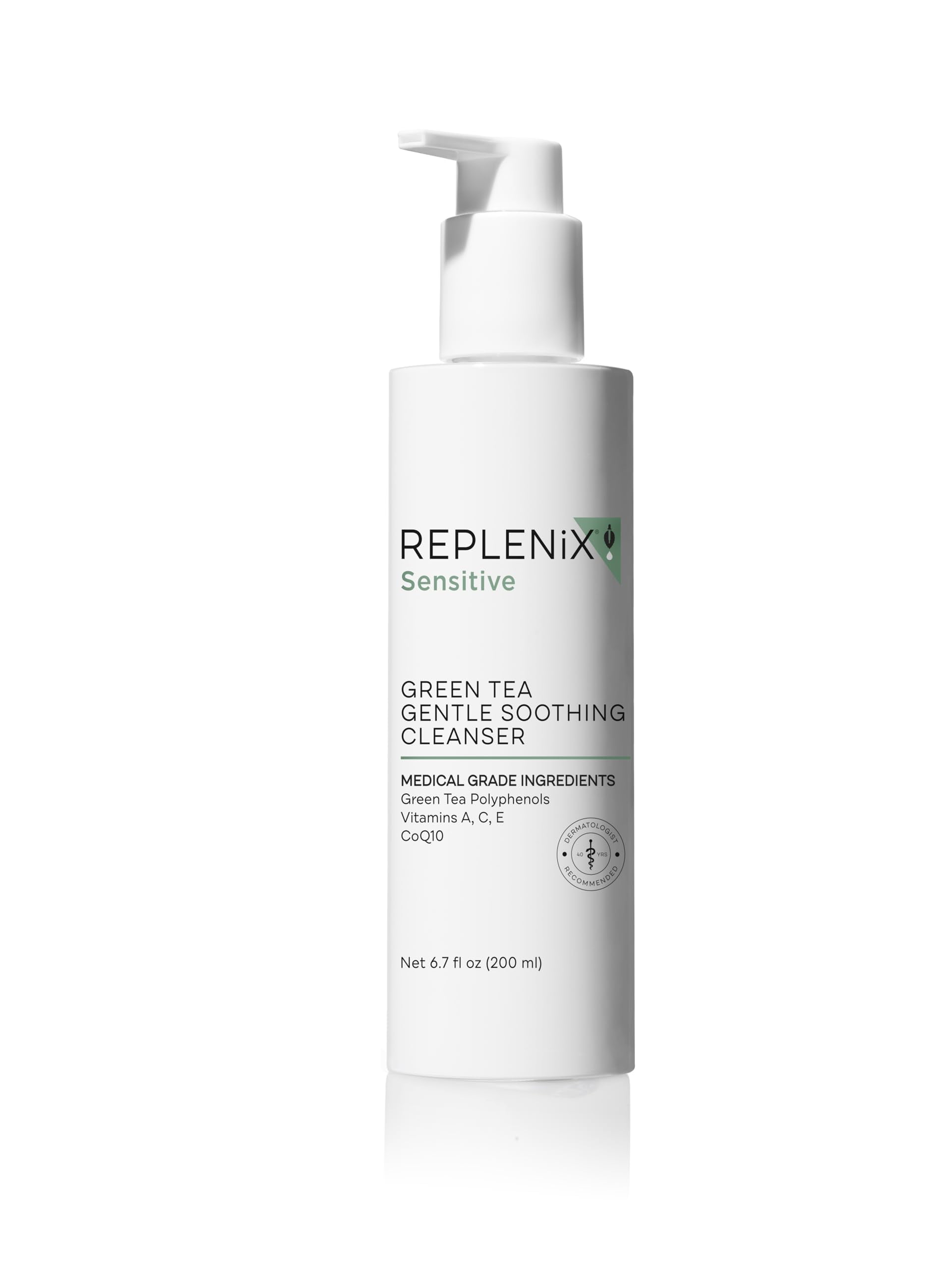 Replenix Green Tea Gentle Soothing Cleanser, MedicalGrade Face Wash