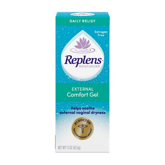 Replens Vaginal Moisturizer External Comfort Gel 1.5 oz