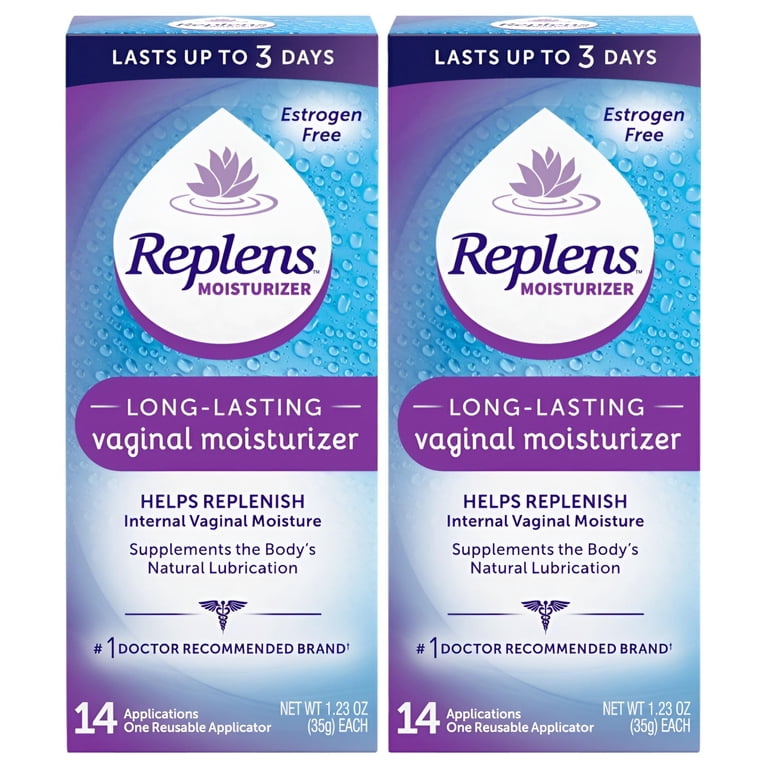Replens, Vaginal Moisturizer, 14 ct, Long Lasting, Reusable
