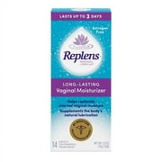 Replens Long-Lasting Vaginal Moisturizer, 14ct with reusable applicator