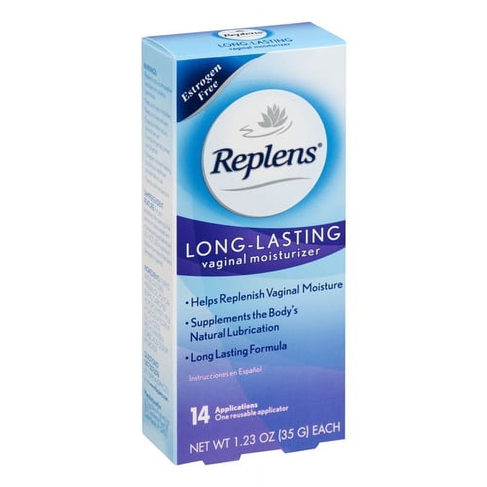 Replens Long Lasting Vaginal Moisturizer - 35 G 1.23 Oz, 3 Pack
