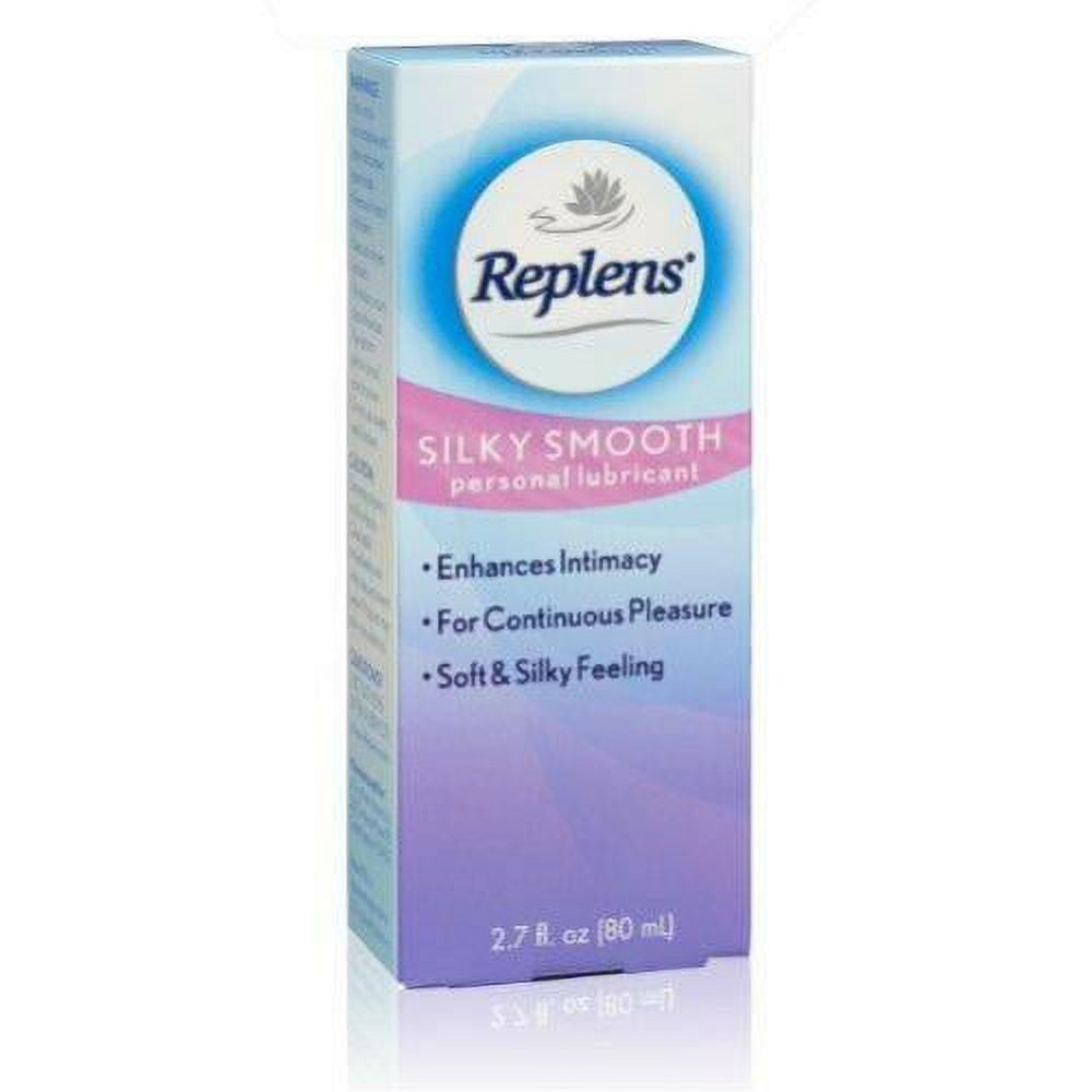 Replens Silky Smooth Personal Lubricant For Continuous Pleasure 2.7 oz Each