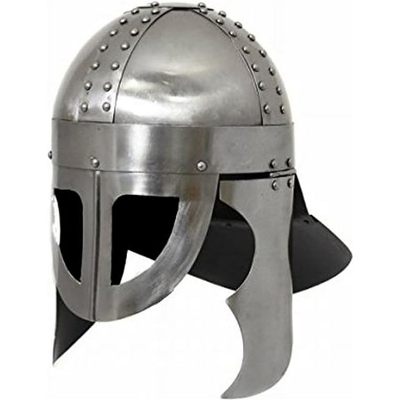 Replica Antique Norse Viking Warrior Battle Armor Helmet Rustic Vintage Home Decor Gifts