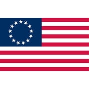 Eagle Emblems Replica Betsy Ross 1777 13-Colony Flag